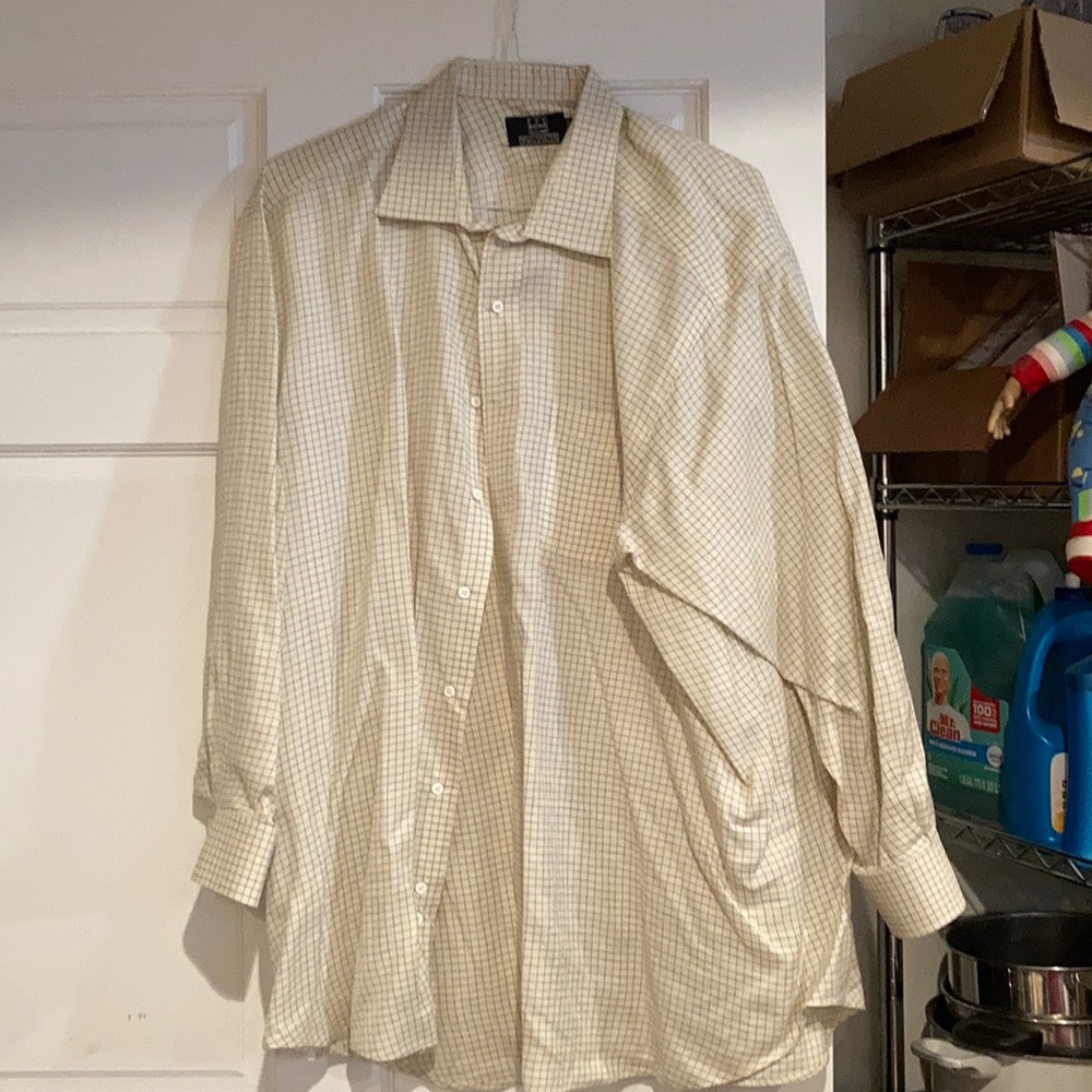 Yellow Long Sleeve Dress Shirt